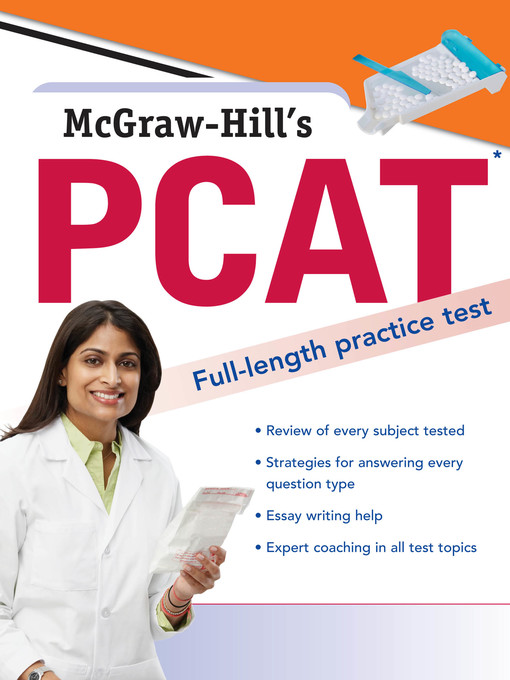 Title details for McGraw-Hill's PCAT by George J. Hademenos - Available